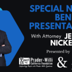 Attorney Jeffrey C. Nickerson did a presentation on Special Needs Trusts and what kind of benefits they can qualify for.